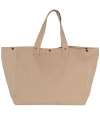 KI3208 Kimood Faded Cotton Shopper Washed Nude Peach colour image